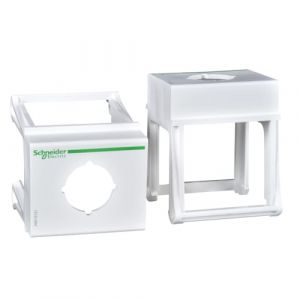 Schneider Electric - Support bouton/voyant diamètre 22mm, clipsage sur rail modulaire - A9A15151 (SIA ELEKTRIKA, neuf)