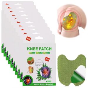 Patch Chauffant,100PC Patch Anti Douleur Genoux,Patch Anti Douleur,Patchs Soulagement de Douleur,Patch Anti-Douleur Chauffant,pour Douleurs au Cou,Nuque,Epaules,Articulations (Seaneene, neuf)