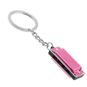 Mini harmonica spécial 8 tons 4 trous Porte-clés pour clés de 3 5 2 cm Instruments de musique Cadeaux pour enfants Instruments de musique Cadeaux (Abcidubxc, neuf)