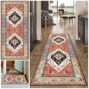 MXOUAJ Tapis de Cuisine Devant Evier Tapis Cuisine Antidérapant Lavable Tapis Cuisine Devant Evier Antidérapant en Caoutchouc et Lavable Tapis de Passage Couloir Cuisine pour Cuisine70 x 200 cm (MXOUAJ, neuf)