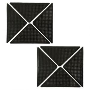 DLPRK 8 Pi&egrave;ces Tapis Antid&eacute;rapants R&eacute;utilisables, Adh&eacute;sifs pour Tapis et Canap&eacute;s, Anti-Glisse, Fixateurs de Tapis, Forte Adh&eacute;rence, Bandes Adh&eacute;sives pour Parquets et Tapis (Triangles) (YANG  LANCHUN UK STORE, neuf)