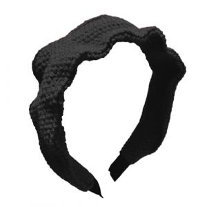 Bandeaux et cr&eacute;oles &agrave; cheveux tendance &ndash; Larges cr&eacute;oles vintage en dentelle &agrave; fleurs | bandeaux doux et tendance pour femme | Accessoires pour cheveux &eacute;l&eacute;gants pour le sport et le quotidien (vastage, neuf)