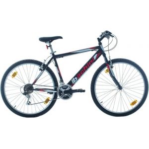 Multibrand Probike VTT 26" 18 Vitesses, pour Homme et gar&ccedil;on, Garde-Boue, Convient &agrave; partir de 165 &agrave; 183 cm (Noir/Rouge Brillant) (Multibrand Distribution, neuf)
