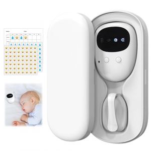 Wxeadu Alarme Pipi au Lit Sans Fil, Stop Pipi Enfant avec 3 Modes, Vibration/Son/Vibration Plus Son, USB-C Rechargeable Alarme Stop Pipi Sans Fil, Alarme d'&eacute;nur&eacute;sie Sans Fil pour Enfants/Elder Care (HanChengEnuk, neuf)