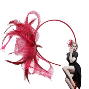 Fascinateurs Pour Femmes | Bandeau R&eacute;tro,Accessoires Pour Cheveux Petit Chapeau En Maille Femmes Et Filles Usage Quotidien Festival D&eacute;guisement Mariages En Ext&eacute;rieur Et Th&eacute;s (linytjs, neuf)