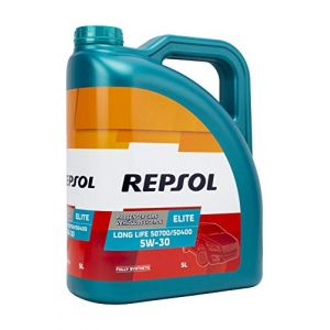 Repsol Elite Long Life 50700/50400 5W30 Huile Moteur 5L (woS, neuf)