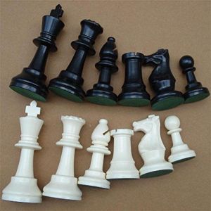 Pions Echecs,Piece D'Echec,Pièces Échec,32 Pieces Echec,Pièces Échecs Taille 5,Lot de 32 Piècee RECE Magnétues pour n Internation (77 Mm) pour Ents Et Adultes (Youluu-cd, neuf)