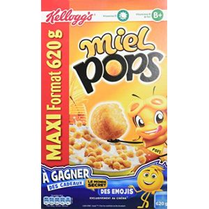 Miel Pops C&eacute;r&eacute;ale Ma&iuml;s Souffl&eacute; Miel 620 g (Hibisway, neuf)