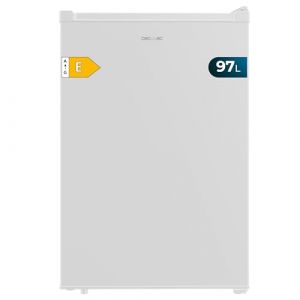 Cecotec Cong&eacute;lateur Armoire 97 L Bolero CoolMarket TF 97 White. Classe &eacute;nerg&eacute;tique E, Design compact, Porte r&eacute;versible, 3 tiroirs, Dimensions 55,1 x 57,5 x 83,5 cm, Couleur blanche (Cecotec, neuf)