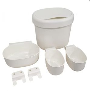 IKEA 990105 &Ouml;NSKLIG Corbeilles table &agrave; langer Plastique Blanc 27 x 23 x 26 cm (Mhl CORP, neuf)