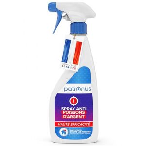 Spray anti pour lutter contre les poissonsd'argent [500 ml] - Spray efficace contre les poisson d'argent comme alternative aux pièges à poisson d'argent Patronus (Patronus Webshop, neuf)