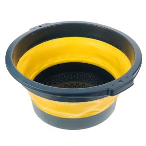 DECOMELODY 1pièce Lavabo Portable Bassin De Lavage Créatif Pour Voyage Et Maison Lavabo Multifonction Profond (FINNG, neuf)