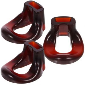 Yardwe Embouchure De Flûte De Trou Mini Pour Débutants Accessoire De Remplacement Professionnel 3 Pièces Compactes Pour Flûte À Bec Et Traversière (Antique Guyue, neuf)