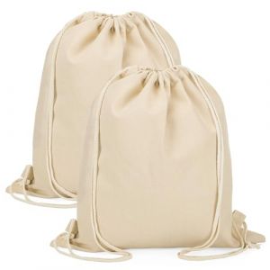 woric Lot de 2 sacs de gym en toile, 38 x 42 cm, en tissu, avec cordon de serrage, sac &agrave; dos, sac de sport, sac &agrave; peindre, sac en tissu pour homme et femme, enfant, sport, voyage, Saint-Valentin (zhongyufenk, neuf)