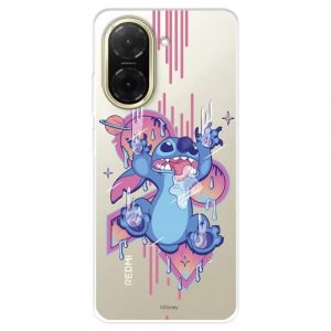 Coque compatible avec Xiaomi Redmi A5 officielle Disney Stitch Graffiti pour protéger votre téléphone portable Coque en silicone transparente souple sous licence officielle Lilo & Stitch (La Casa de Las Carcasas, neuf)