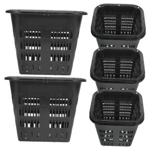 Toddmomy 8 Pi&egrave;ces Panier de l&eacute;gumes hydroponique Panier de Plantes Aquatiques Tasses en Filet Pot de Fleur Plastique hydroponie conteneurs de Jardin Pot de Plante Aquatique R&eacute;utilisable (Biccod, neuf)