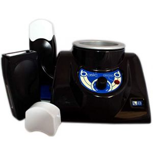 EpilWax - Grande Cuve Chauffe Cire pour Pot 800 ml Épilation Professionnelle + 2 X Chauffe Cire Compatible avec Cire Roll-On 100 ml - Facile à Utiliser et Ergonomique - Noir (EPILWAX S.A.S, neuf)