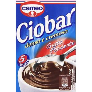 14x Cameo Ciobar Gusto Fondente chocolat chaud soluble goût noir 115g ( 5 x 23g ) (ROKI SHOP, neuf)