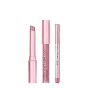 Set de Rouge &agrave; L&egrave;vres et Crayon &agrave; L&egrave;vres,Trousse de Maquillage &agrave; Haute Pigmentation,Rouge &agrave; Mat Anti-Trace - Pour Filles Les Jours Soir&eacute;e F&ecirc;tes Voyage Rendez-Vous &Eacute;v&eacute;nement (Damilye, neuf)