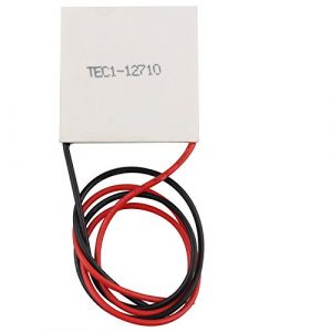 HALJIA TEC1-12710 Module de Refroidissement Peltier 12 V, 92 W, avec dissipateur Thermique (Hengjiaan, neuf)