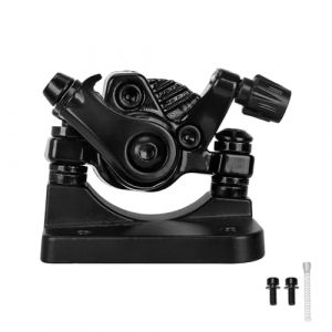 TREFAN Frein à disque avant et arrière pour scooter électrique Kugoo M4/M4 Pro, frein à disque électrique, pince de frein en alliage d'aluminium, étrier de frein mécanique (noir plus tard) (tftech, neuf)