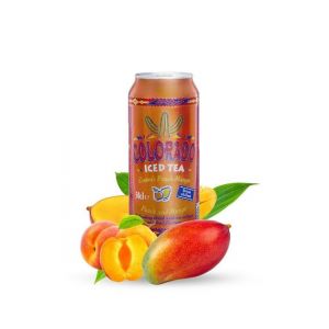 Colorado Ice Tea P&ecirc;che-Mangue, Pack de 4 x 50 cl par Canette (ANTILLES SUR TARN, neuf)