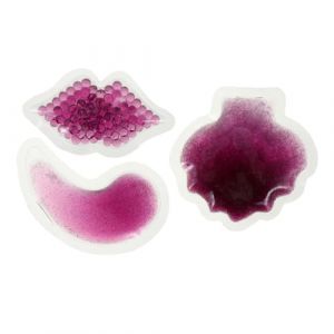 GALPADA 3 pi&egrave;ces Pack Gel Visage R&eacute;utilisable pour Soin Contour Yeux et L&egrave;vres Chaud-froid pour Th&eacute;rapie et R&eacute;cup&eacute;ration Gel Apaisant Multifonction (Hargrove Hare, neuf)