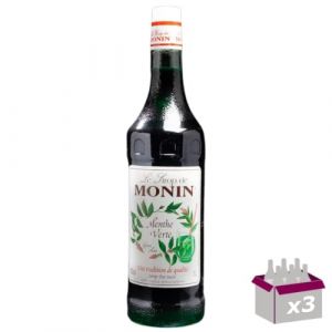 Lot de 3 Sirop - Menthe 1L (Wine And More, neuf)