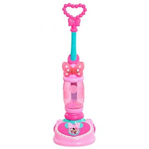 Disney Jouet aspirateur Minnie, Jouet de m&eacute;nage interactif, lumi&egrave;res et Sons, Convient aux Enfants de 3 Ans et Plus, 65 cm (Disney Store FR, neuf)