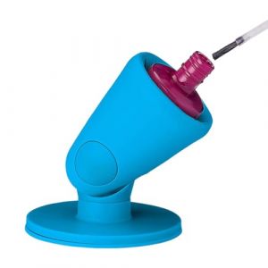 Support de vernis à ongles – Design antidérapant | Support de vernis à ongles en silicone épais | Support de vernis à ongles pour débutants et artistes d'ongles (kafen, neuf)