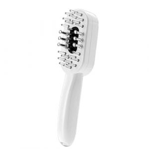 Ruwshuuk Brosse à Cheveux Massante | Brosse Lumière Rouge Bleu,Outil Renforçateur avec Orifice pour Huile pour Voyage Maison Femmes Adultes Filles (cratilent, neuf)