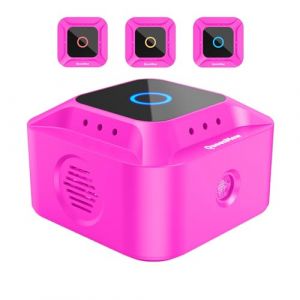 Ultrason Souris et Rats, Repulsif Souris Ultrasons 360° Anti Souris avec Lumière LED Appareil Ultrason pour Nuisible Rongeurs Plug in Répulsif Intérieur Dispositif Anti Nuisible Cafards (Rose) (fengyingshoubiao, neuf)