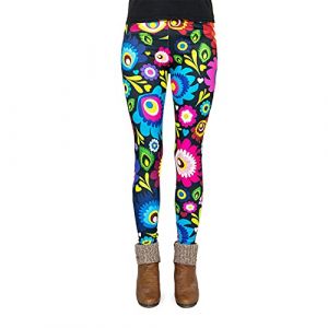 cosey Legging imprimé Floral coloré (Taille Unique) - Design œil de Paon, Œil de Paon, Taille Unique (PhoneNatic, neuf)