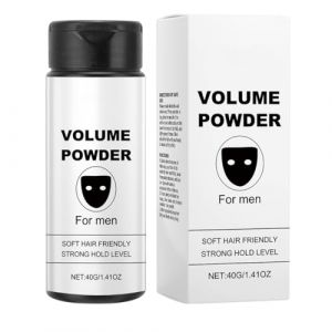 NHQZ Poudre Coiffante Homme - 40g Poudre Volume Des Cheveux, Poudre Texturisante Cheveux, Poudre Texture Cheveux Homme,Matte Poudre Pour Relever Les Racines Des Cheveux (NHQZ, neuf)