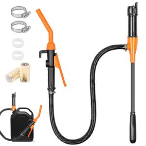 Pompe à batterie portable - Pompe à carburant multifonction à piles - Pompe à siphon électrique pour transvaser l'essence, le diesel, l'eau, le carburant, jusqu'à 9 litres par minute (RAIN SIGNAL LIMITED, neuf)