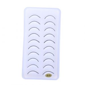 10 Paires Faux Cils Vivid pour F&ecirc;te Cils D&eacute;coratifs Blancs et R&eacute;utilisables Id&eacute;aux pour Mariages Photographie et Nocturne (Micanties, neuf)