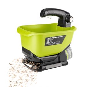 Adisipsoarin &Eacute;pandeur sans Fil pour Batterie Ryobi 18V, Distributeur de Engrais pour pelouse, Engrais, sel de Pierre et d&eacute;givrant (Batterie Non Incluse dans la Livraison) (FEIMI Tech, neuf)