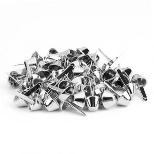 Juroupi &ndash; Sac &agrave; Main en Cuir, 50 Pi&egrave;ces, Pieds Coniques, Clous &agrave; T&ecirc;te de Clou, Fournitures Artisanales en Cuir (10mm) (YUEMEISI, neuf)