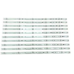 MAKAZHZZRM Bande de rétroéclairage LED 5 LED for Brandt B5504UHD(Kit 10pcs for 1 TV) (zhumadianshiyichengqumiaomingshangmaodian, neuf)