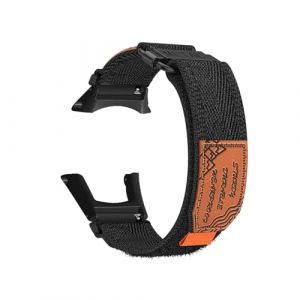 Bracelet de Sport en Nylon pour Suunto Ambit 1/2/2S/2R/3/3 Sport/3 Run/3 Peak Bracelet de Montre, avec Fermoir &agrave; Anneau M&eacute;tal et Boucle R&eacute;glable Bande de Rechange avec Suunto Ambit 3 Sangle (4) (Kemikeji, neuf)