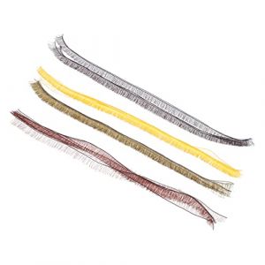 WRITWAA 20 Pièces poupée faux cils naturel noir cils de poupée bricolage pour enfants figure de poupée bricolage cils fournitures de bricolage pour enfants nylon (Saieli, neuf)