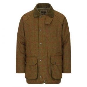 Walker & Hawkes - Barlaston - Veste Derby pour Homme - Tweed - pour la Chasse/Campagne - Rayures Rouges - 4XL (Walker and Hawkes, neuf)