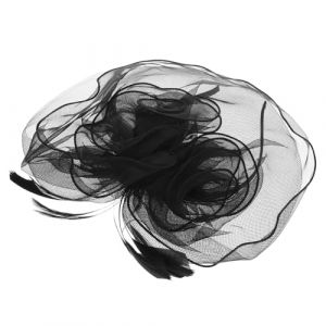 CANIGHT Coiffe En Maille De, Coiffure De Mariage, Bandeau De Mari&eacute;e Avec Voile, Accessoires De Mari&eacute;e, Chapeaux En Dentelle Pour Femmes, Voile De Mariage, D&eacute;corations De T&ecirc;te En Dentelle (ZORIYOI, neuf)