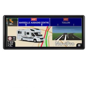 GPS Camping Car 10 Pouces NaviPro Max GPS pour Camping-Car, Navigation Europe et Maroc, Aires de Camping, Mises à Jour Gratuites à Vie (top-navi, neuf)