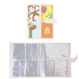 Album 240 Cartes Format 3 Pouces - Classeur Transparent Étanche en PP pour Photos, Cartes de Visite et Collections, Protection Cristal (20x15x2cm) (KINGDOLE, neuf)