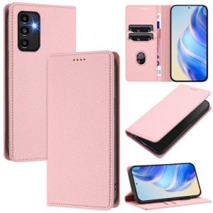 xinyunew Coque pour Samsung Galaxy A13 5G/A13 4G/A04S/A04, RFID Blocage Portefeuille Etui &agrave; Rabat, Housse en Cuir PU pour Samsung Galaxy A13 5G/A13 4G/A04S/A04, Rose (xinyunew, neuf)