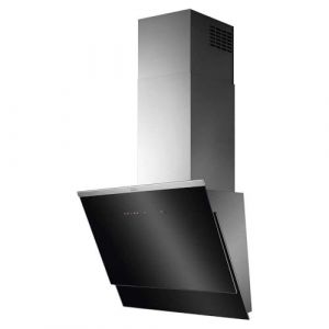 AEG DVE5671HG Hotte aspirante d&eacute;corative 60 cm, 3 niveaux de portence + intensive, fonction brise, tactile, puissance 700 m3/h, 54 dB(A), lumi&egrave;res LED, connexion plaque, chemin&eacute;e incluse, inox, classe (ARDEBO, neuf)