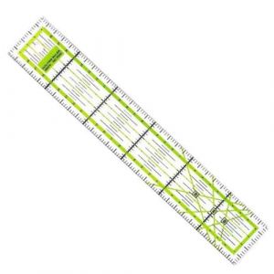 AEKZOX Règle couture 30 x 5 cm Règle patchwork couture en Acrylique pour Quilting et Couture, Règle de couture avec Indications d'Angles pour Coupes Précises (HANGYUSHANGMAO01, neuf)
