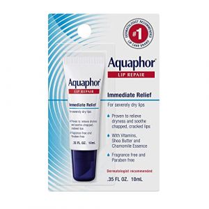 Aquaphor Pommade réparatrice pour les lèvres - Hydratation longue durée pour apaiser les lèvres sèches et gercées - Tube de 1 035 ml (BP-ECOMMERCE, neuf)