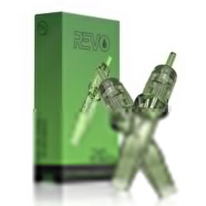 INKin REVO Aiguille Tatouage 21RM 20 Pièces, Cartouche Tatouage #10 Bugpin 0,30mm Round Magnum avec Professionnelle Membrane, Jetables Stérile Aiguilles Tatouage pour Machine a Tatouer (1021M1C) (INKintattoosupply, neuf)